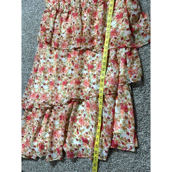 NWT TAYLOR Womens Sz 22W Floral Sleeveless Elastic Waist Lined Maxi Dress - Picture 5 of 10